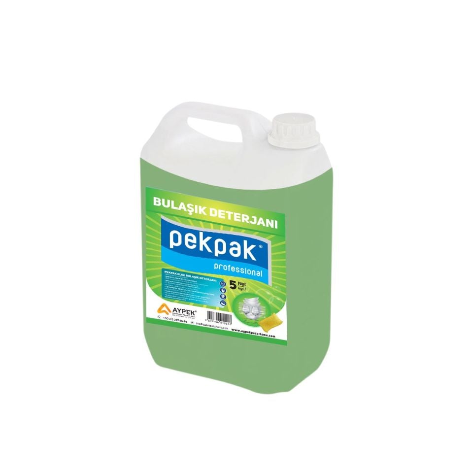 PekPak Bukaşık Deterjanı 5 Kg.