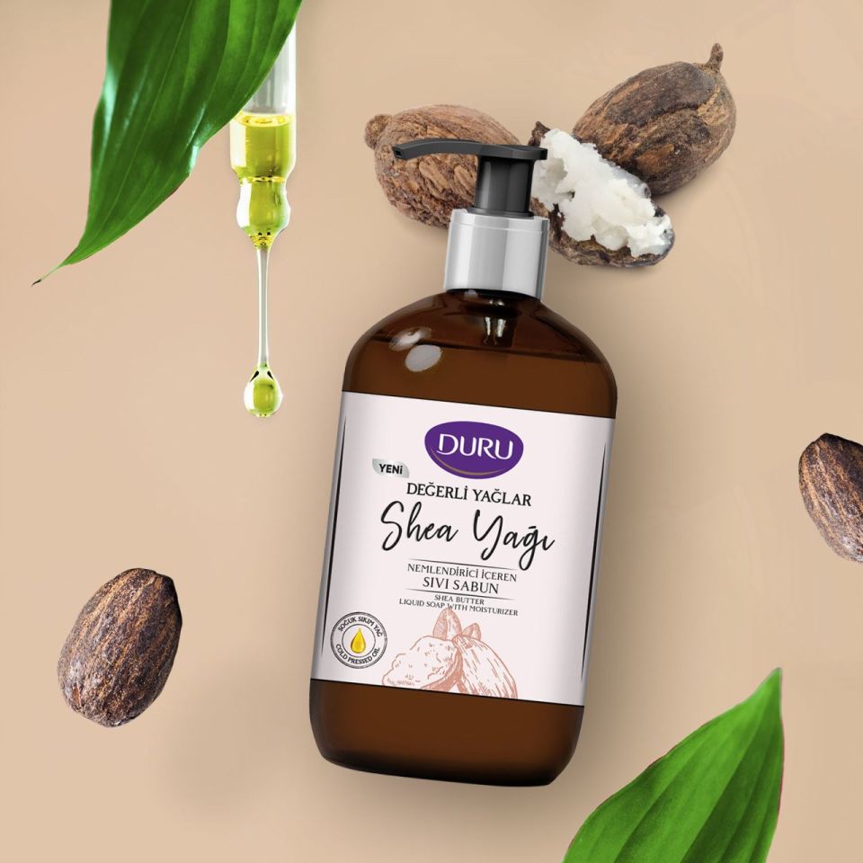Duru Değerli Yağlar Nemlendiricili Shea Yağı Sıvı Sabun 500ml