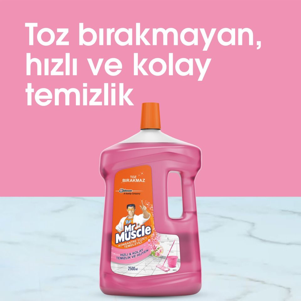 Mr Muscle Konsantre Yüzey Temizleyici Okyanus 2.5L