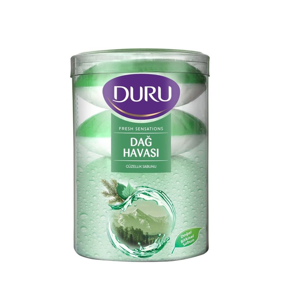 Duru Fresh Sens Dağ Havası Esintisi 4 Adet Güzellik Sabunu 440 Gr