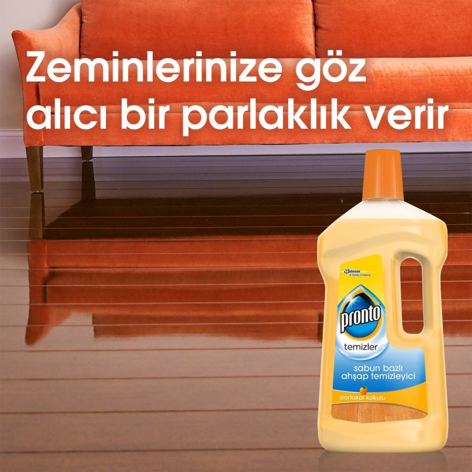 Pronto Ahşap Yüzey Temizleyici Portakal 750ml