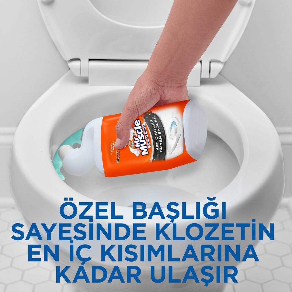 Mr Muscle Kireç Sökücü Tuvalet Temizleyici Jel 750ml