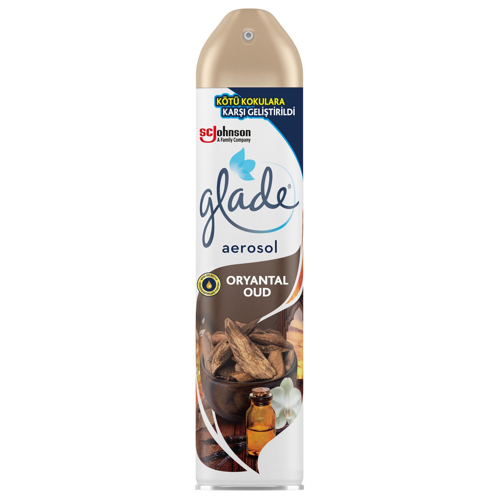Glade Aerosol Oda Kokusu Oryantal Oud 300ml