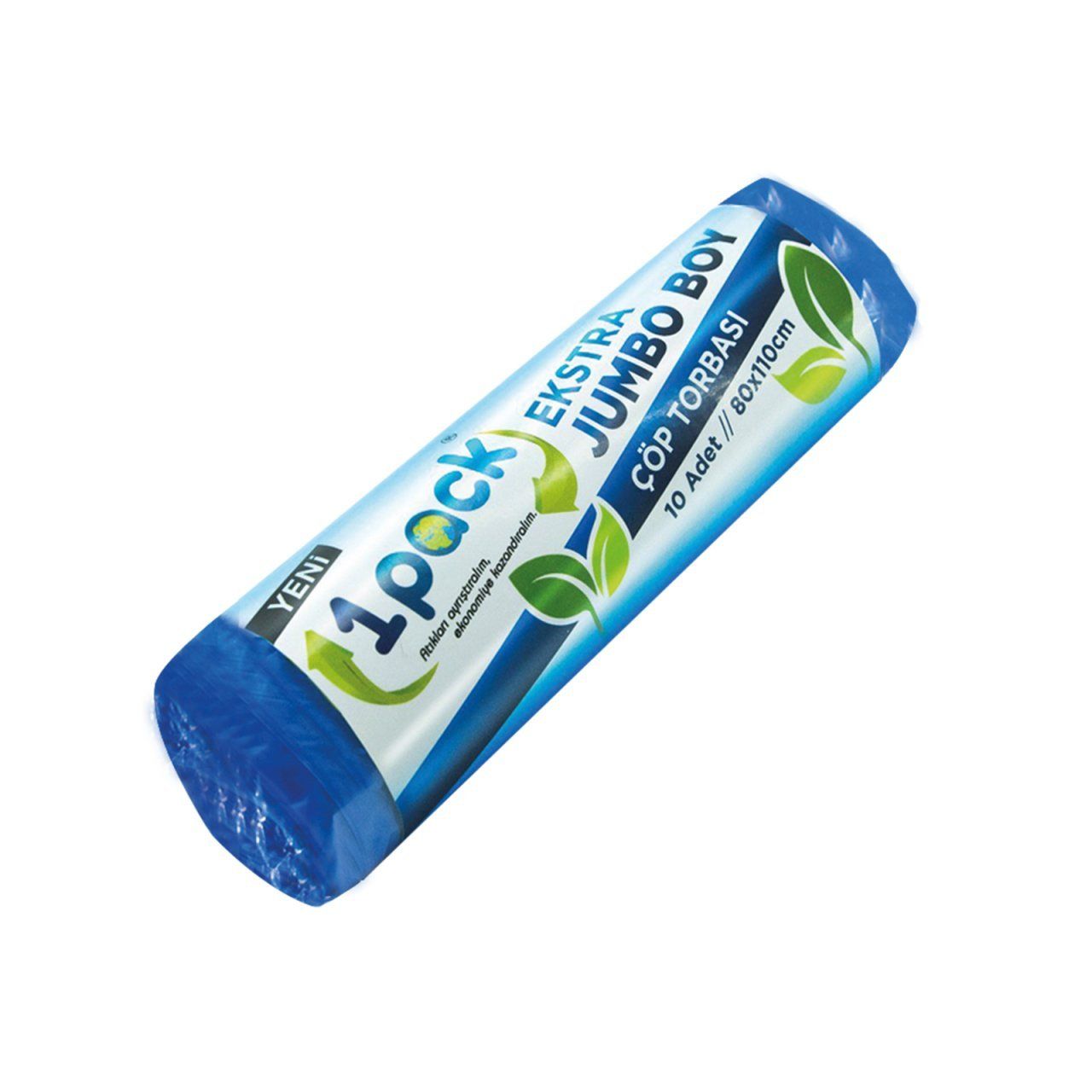 1 Pack Jumbo Boy Çöp Torbası 80x110 cm