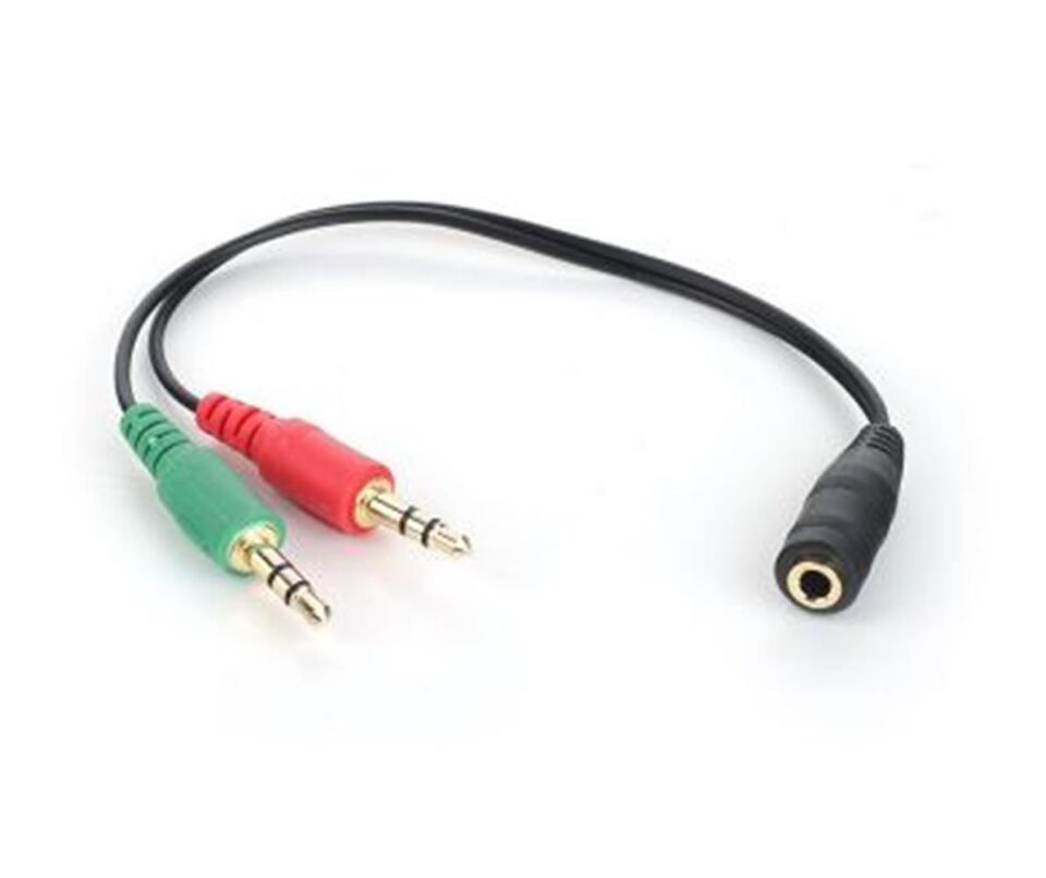 Dark ''DK-CB-AUC02'' 2x3.5mm Stereo Erkek - 3.5mm Stereo Dişi Y Kablo