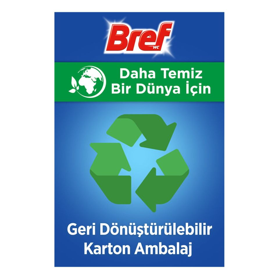Bref WC Power Aktiv Duopack Lavanta Katı Tuvalet Bloğu