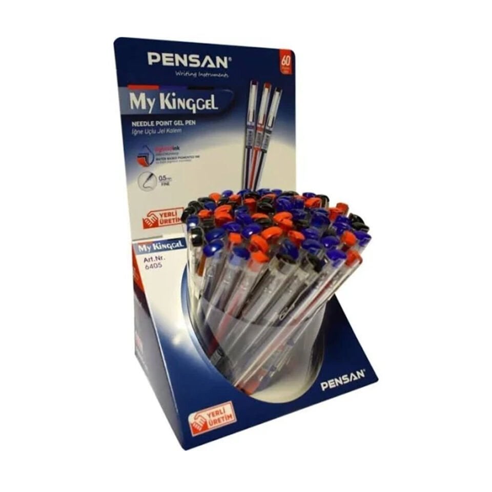 Pensan My-Kıng Jel Metal Klipsli Msk 60'lı Std 6405