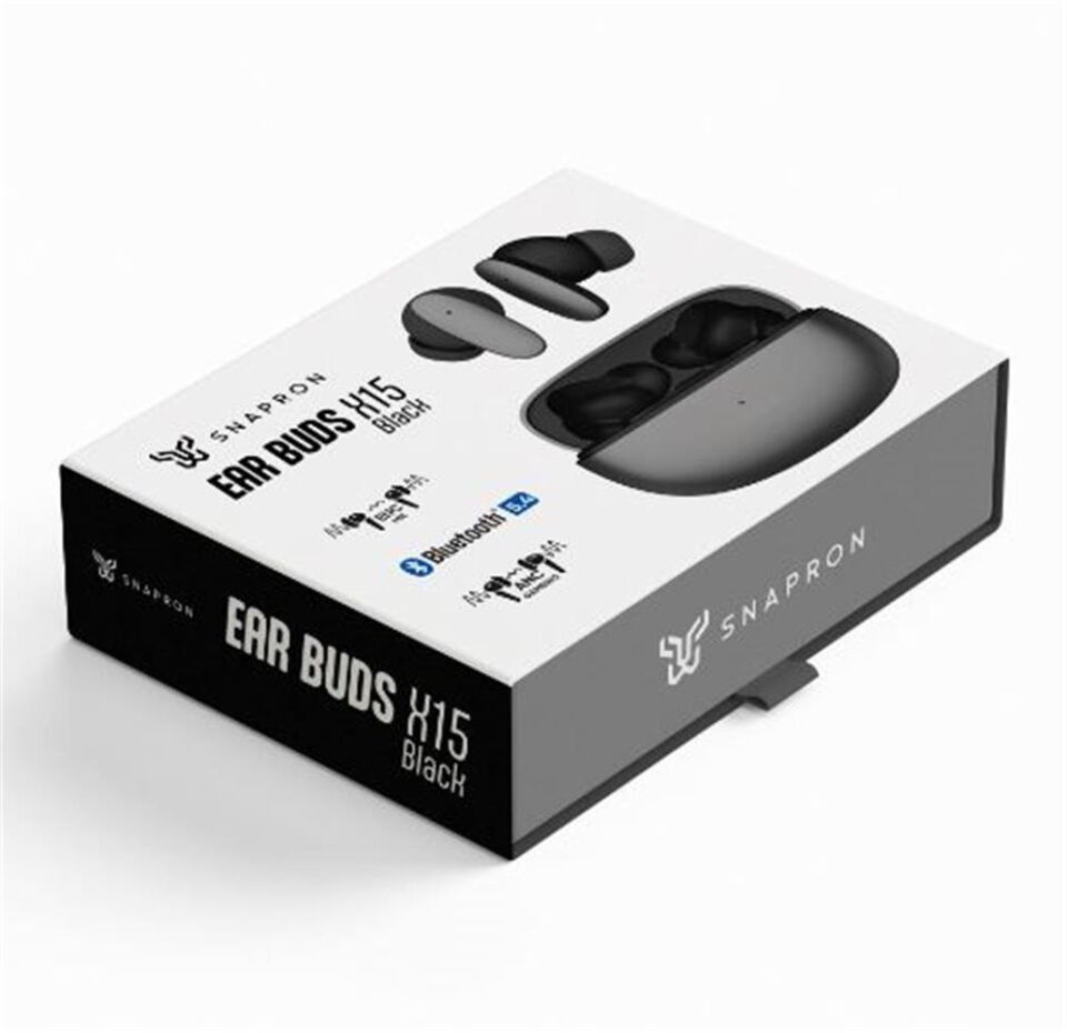 Snapron SNK-9004 Siyah Anc & Enc  Kablosuz Bluetooth 5.4 Kulaki·çi· Kulaklik