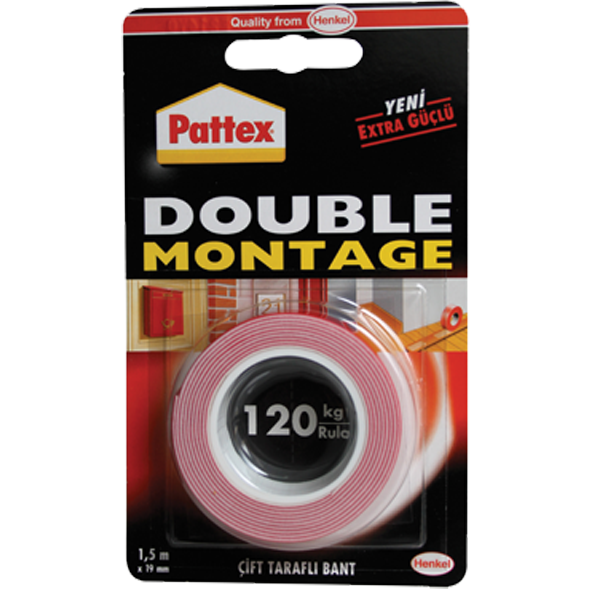 Pattex Montage Bandı Double 120 KG Lık 1483609