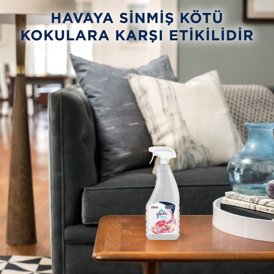 Glade Multispray Gül Bahçesi Oda Kokusu 500 m