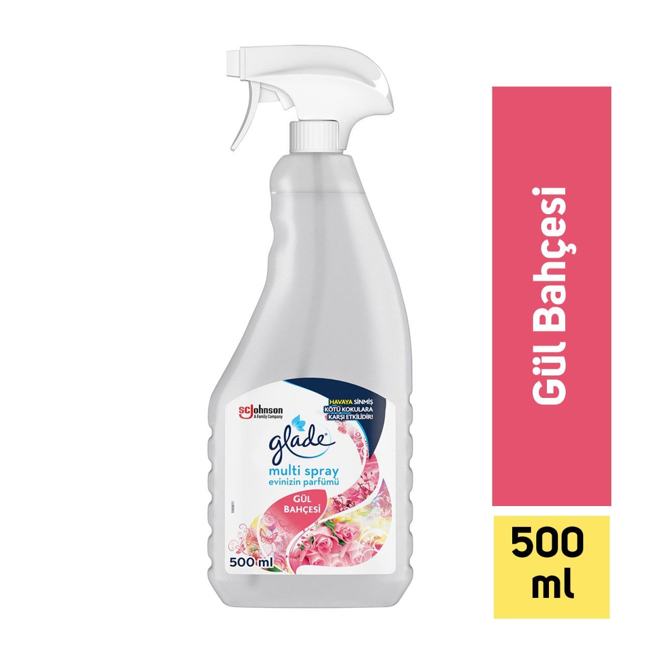 Glade Multispray Gül Bahçesi Oda Kokusu 500 m