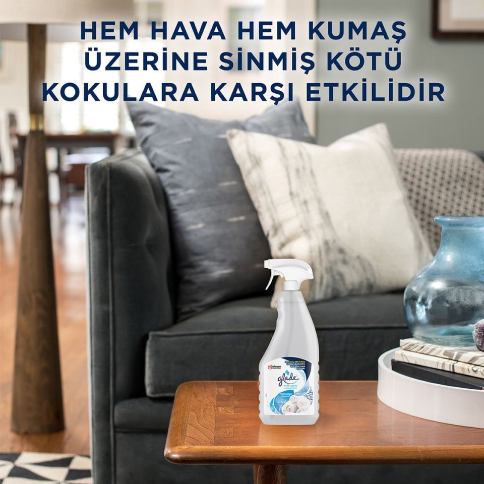 Glade Multi Sprey Temiz Çarşaflar Oda Kokusu 500 Ml