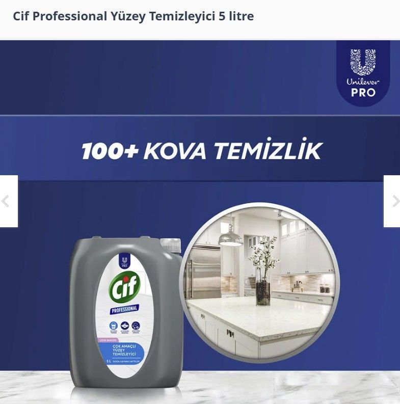 Cif Professional Çok Amaçlı Yüzey Temizleyici 5 litre