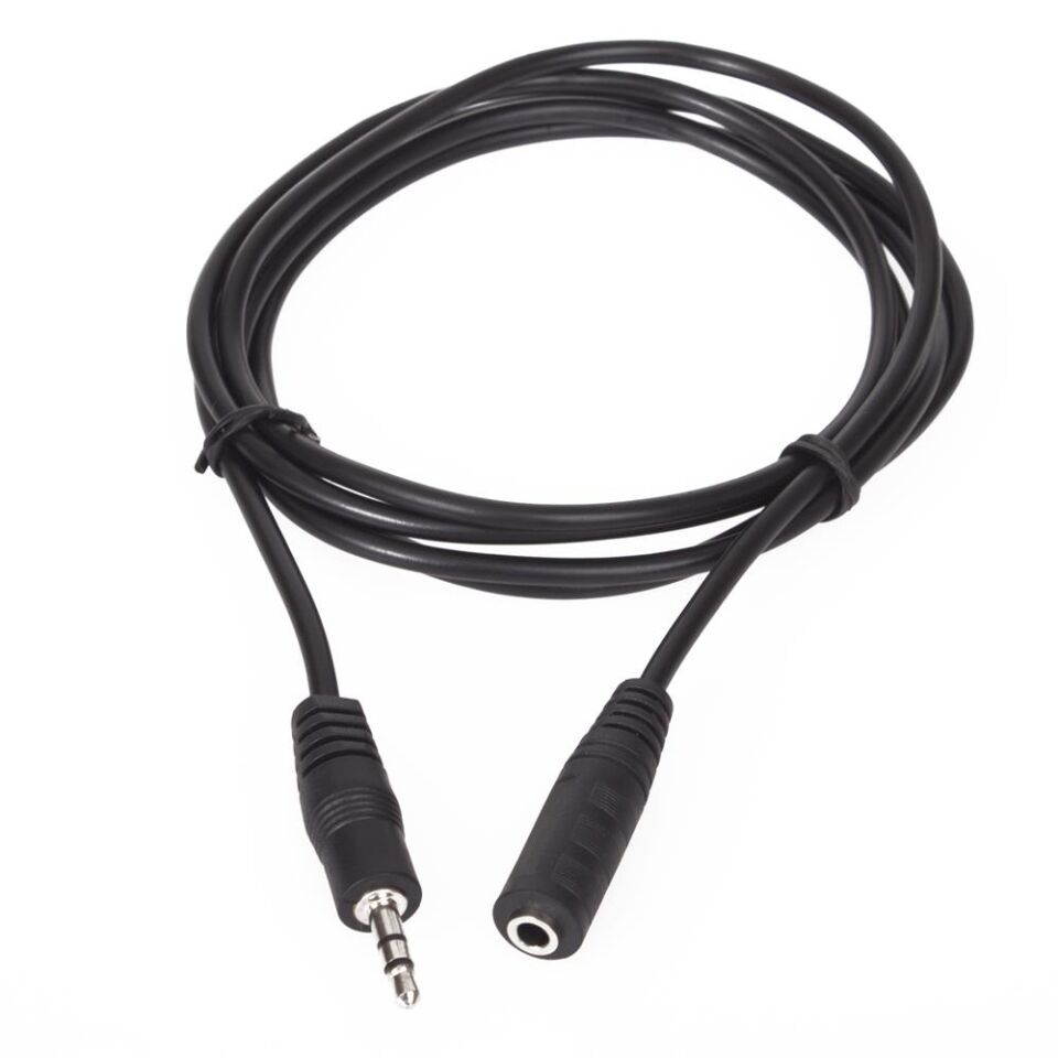 Vcom CV202-5.0 5.0Mt 3.5mm Stereo Uzatma Ses Kablosu