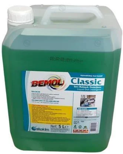 BEMOL CLASSİC SIVI BULAŞIK DETERJANI 5 KG