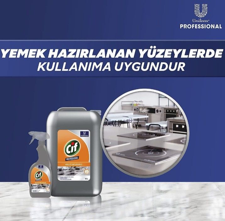 Cif Professional U-PRO Güçlü Yağ Çözücü 10 lt