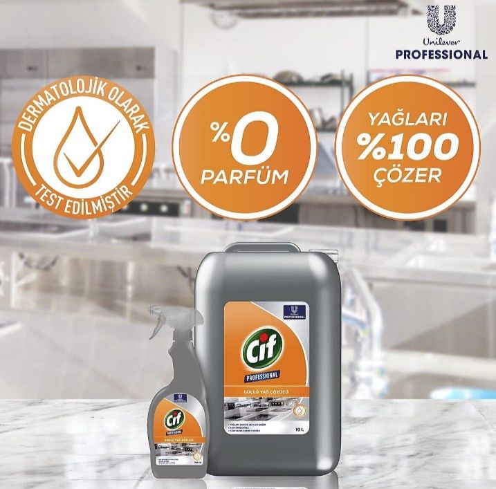 Cif Professional U-PRO Güçlü Yağ Çözücü 10 lt