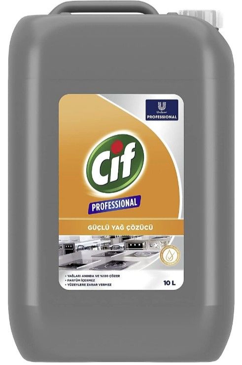 Cif Professional U-PRO Güçlü Yağ Çözücü 10 lt