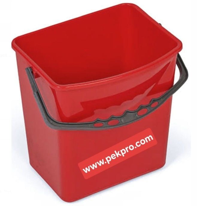 Temizlik Arabası Temizlik Seti Yedek Kovası 25 lt - Kırmızı