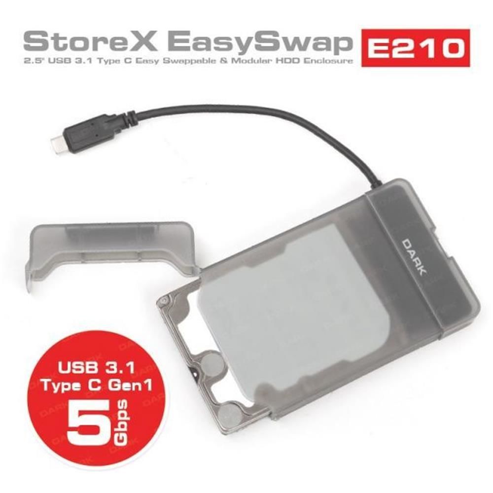 Dark Storex E210 2.5'' USB 3.1(Gen1) Type-C SATAI-I