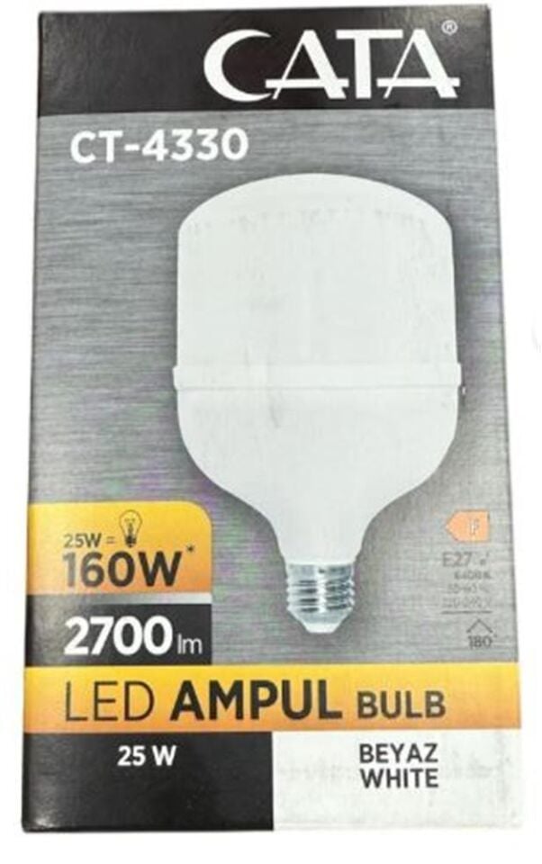 CATA LED AMPUL TORCH 25w BEYAZ CT-4330