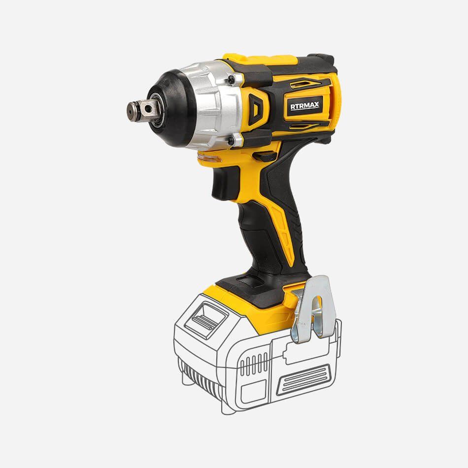 RTRMAX RTX2028B Şarjlı Darbeli Somun Sıkma Kömürsüz Motor