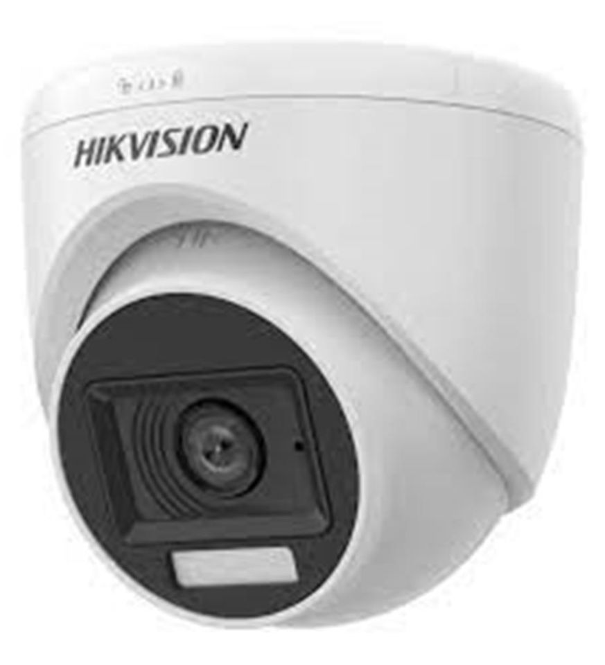 Hikvision DS-2CE76D0T-EXLPF TVI 1080P 2mp 2.8mm Sabit Lensli Dual Light Dome Kamera