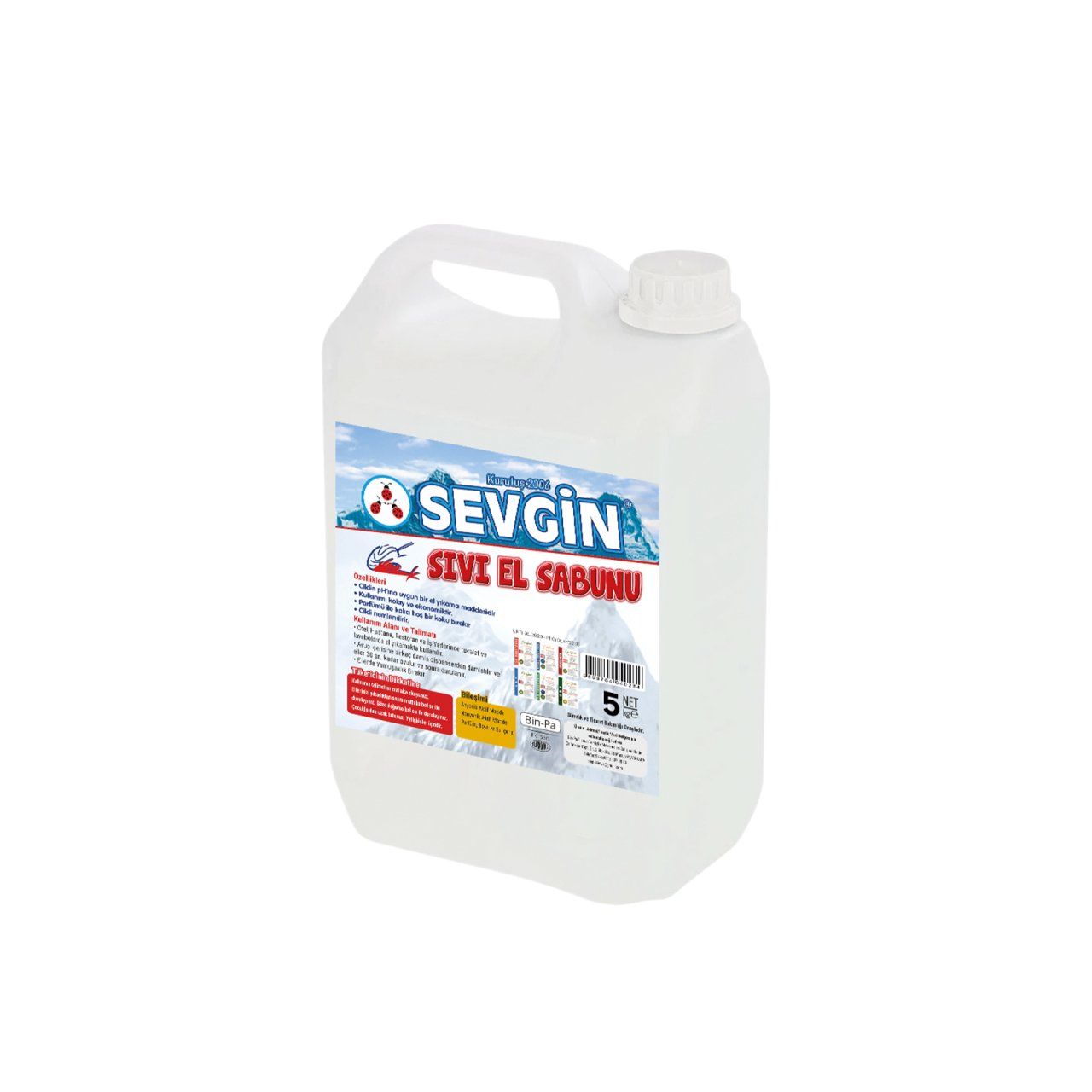 Pekpak Sıvı El Sabunu 5 Kg