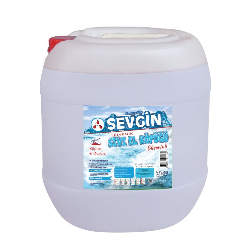 Pekpak Köpük El Sabunu 30 Kg.