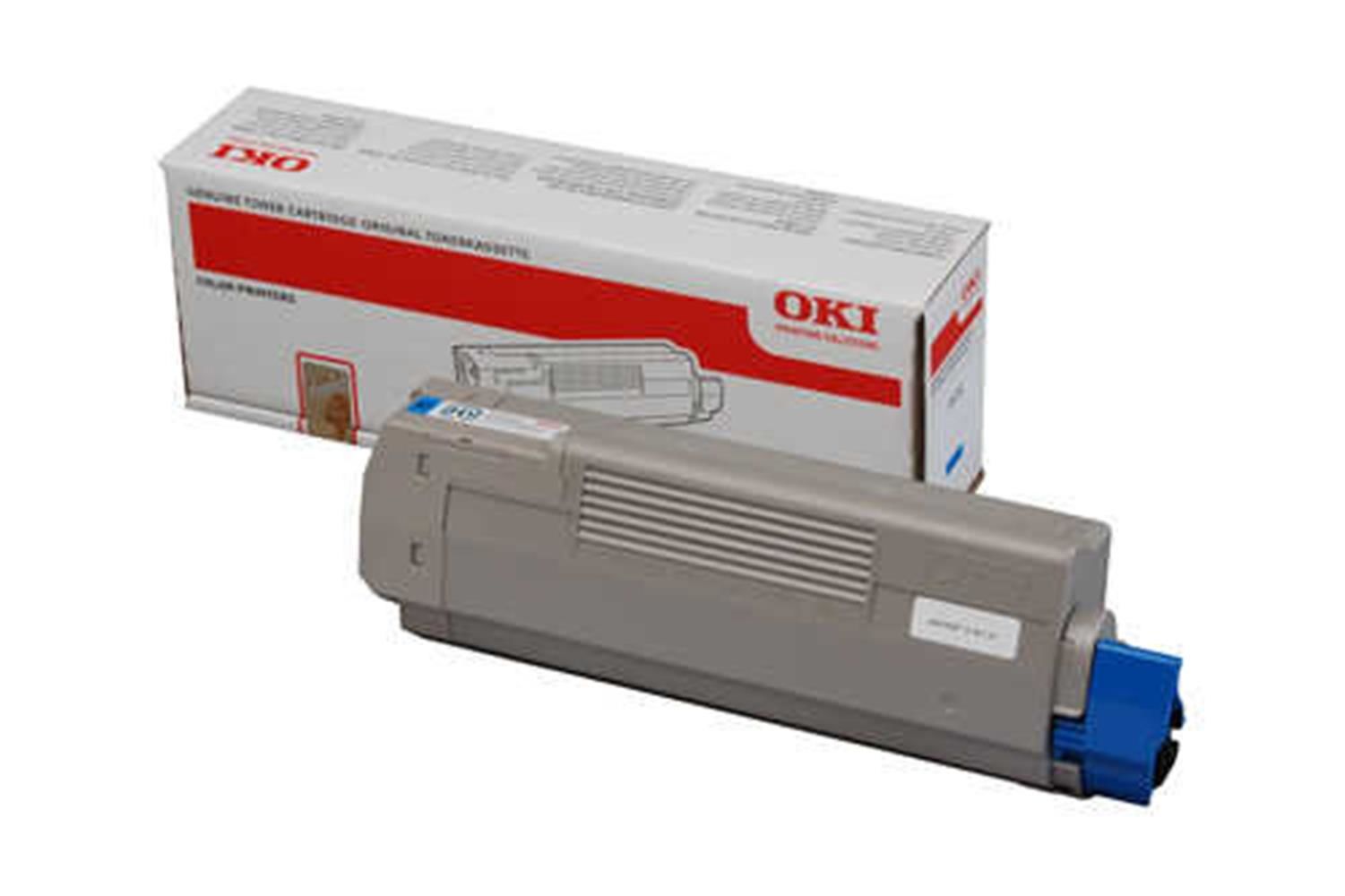 Oki C532-542 MC563-573 6bin Sayfa Cyan Mavi Toner 46490607