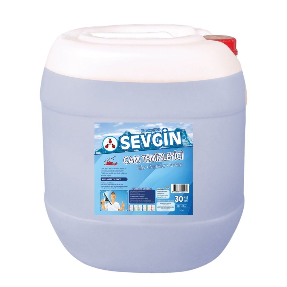 Pekpak Cam Temizleyici 30 Kg.