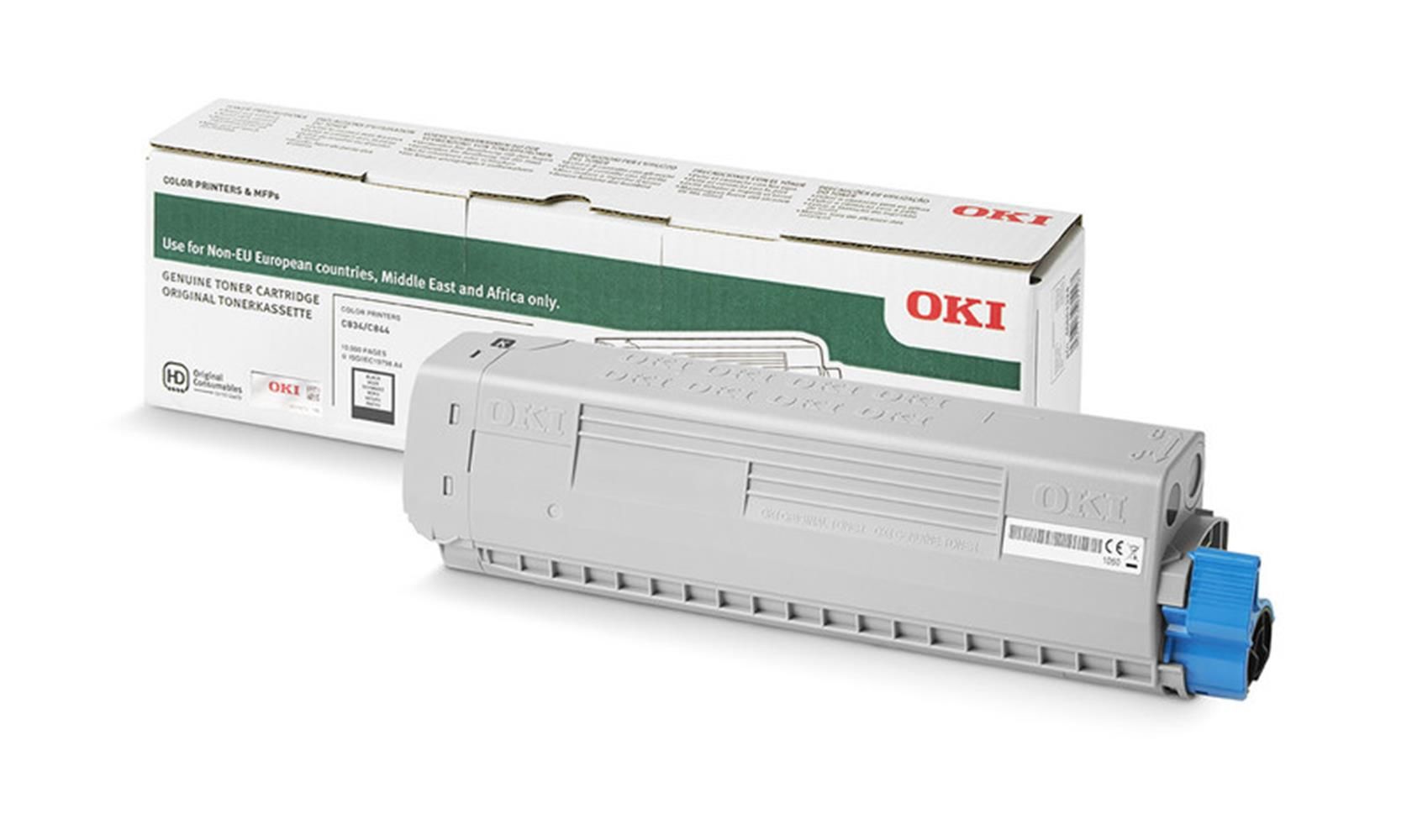 Oki C824-834-844 5bin Sayfa Black Siyah Toner 47095704