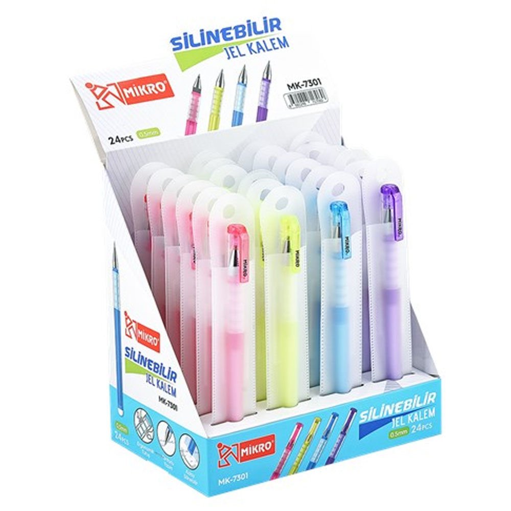 Mikro Tükenmez Kalem Silinebilir Jel MK-7301