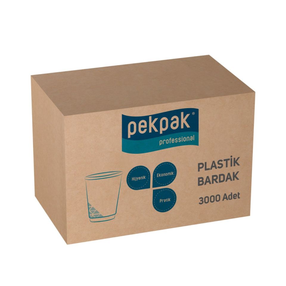 Plastik Bardak 3000 Adet