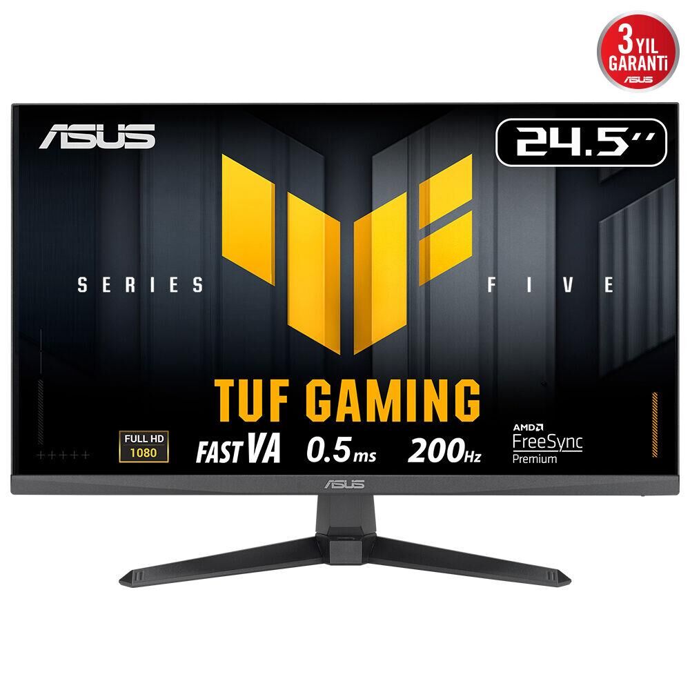 Asus 24.5'' Tuf Gaming VG257Q5A 200Hz 0.5ms Full Hd Freesync Fast IPS Gaming Monitör