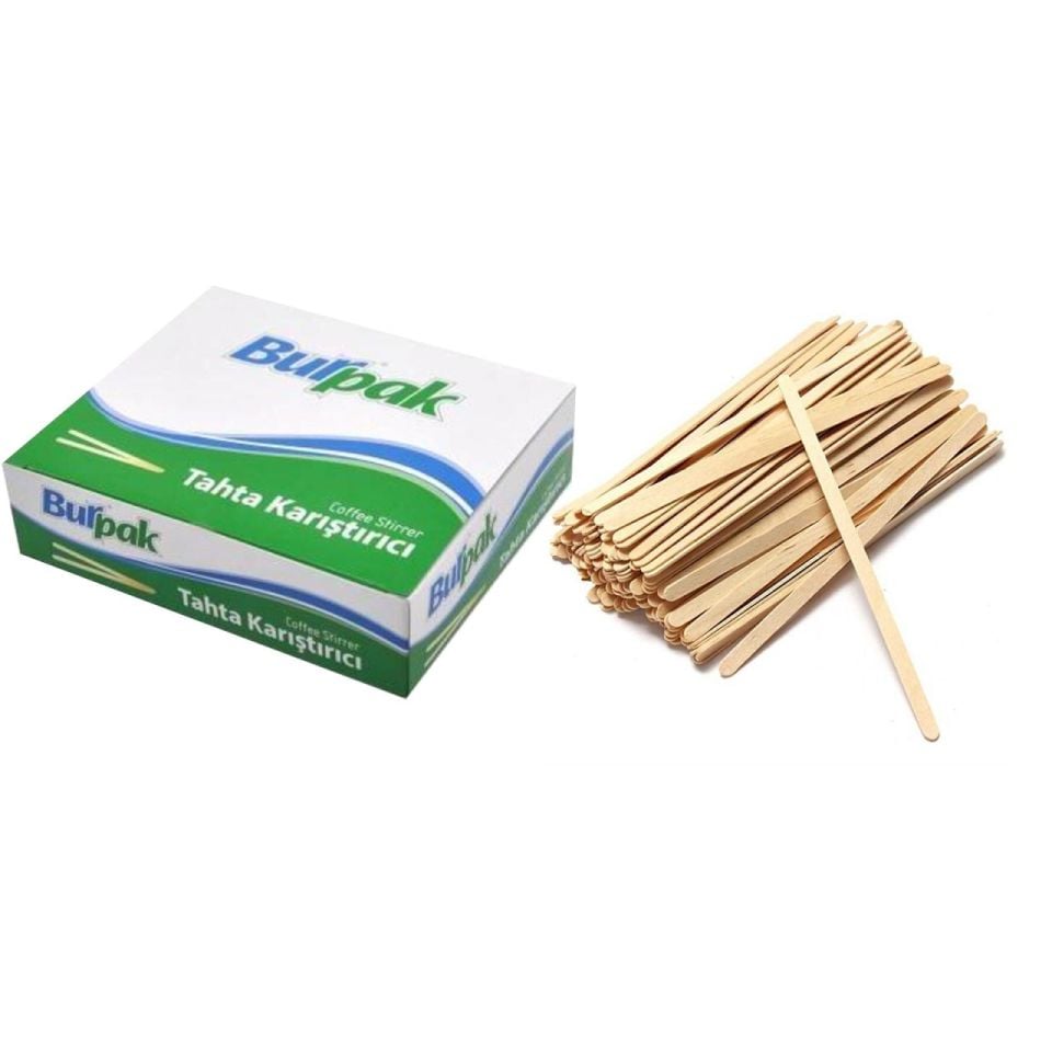 Ahşap Çay Kahve Karıştırıcı