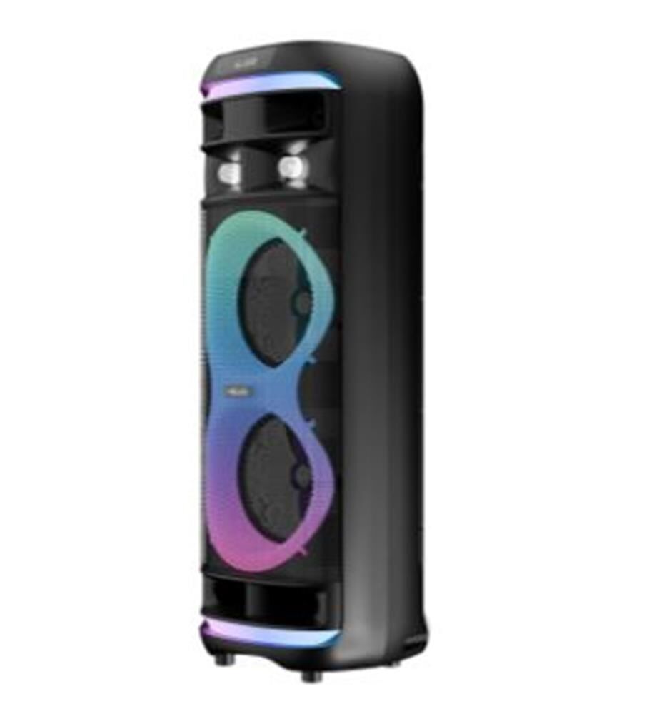 Mikado MD-64BT 60W 1 Adet Kablosuz Mikrofonlu USB+TF+TWS+AUX+BT Destekli Siyah Ses Sistemi