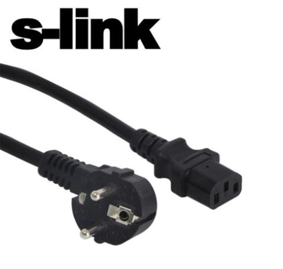 S-link SL-P418 1.8m 3 x 1.5mm Lüks Power Kablo