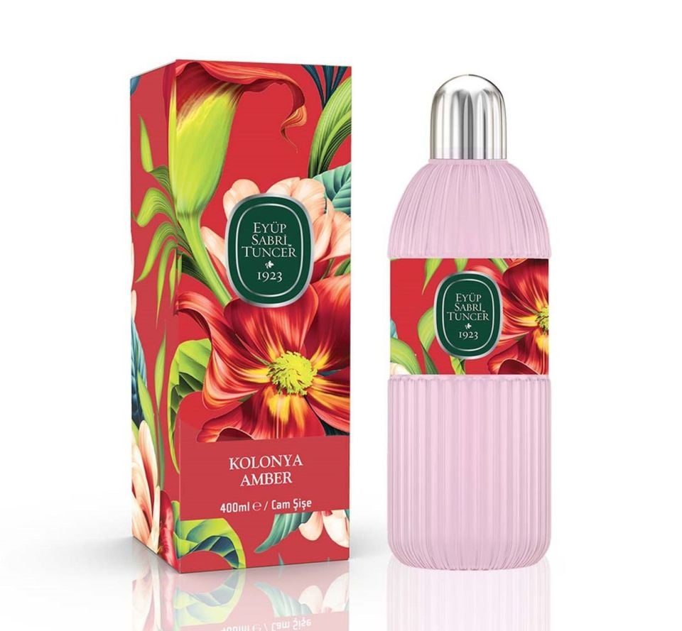 Amber Kolonyası 400 ml - Cam Şişe