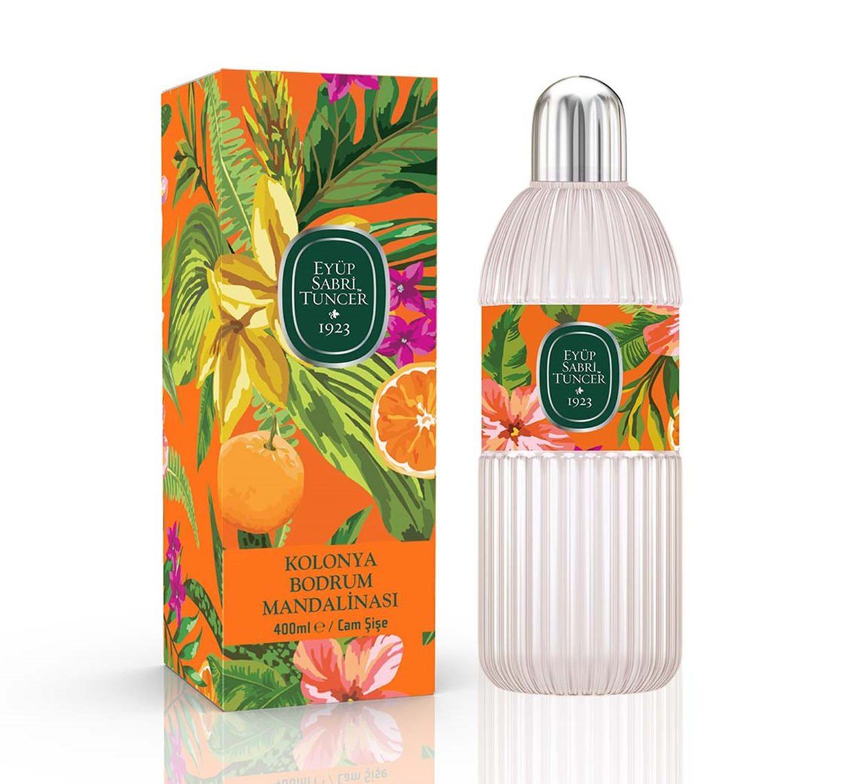 Bodrum Mandalinası Kolonyası 400 ml - Cam Şişe