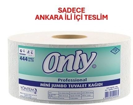 ONLY PROFESSİONAL MİNİ JUMBO TUVALET KAĞIDI  6 KG 12 Lİ