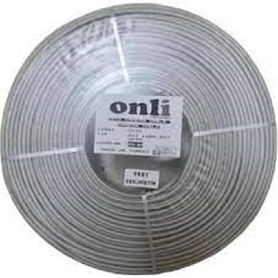 Onli  ON-4140 4+1 1x0,50 mini Coax 2x0,50mm 500 metre CCA Kamera Kablosu