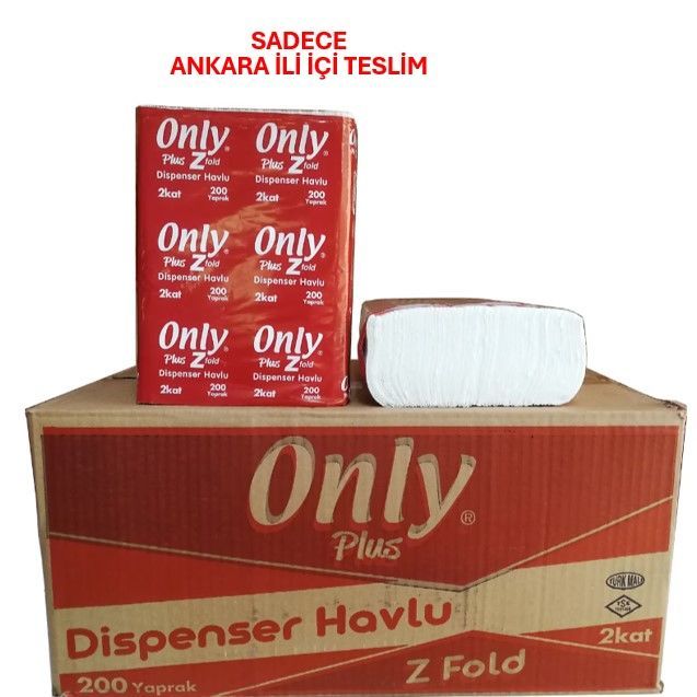 ONLY PLUS Z KAT DİSPENSER HAVLU 12 Lİ