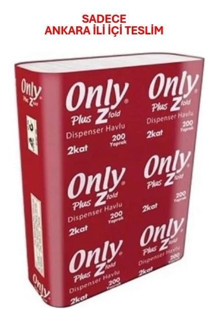 ONLY PLUS Z KAT DİSPENSER HAVLU 12 Lİ