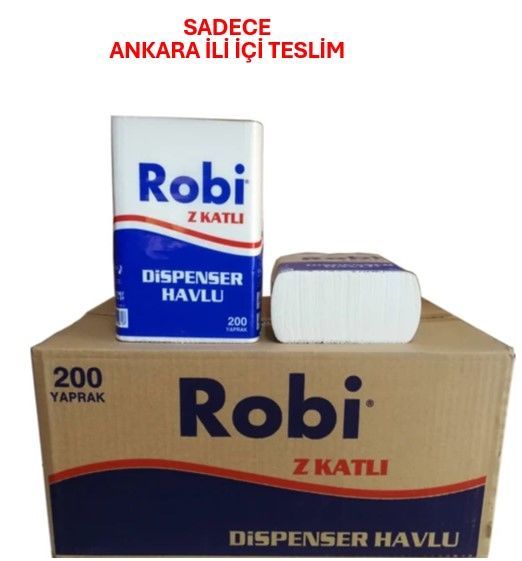 ROBİ Z KAT DİSPENSER HAVLU 200 LÜ