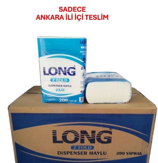 LONG Z KAT DİSPENSER HAVLU 200 LÜ