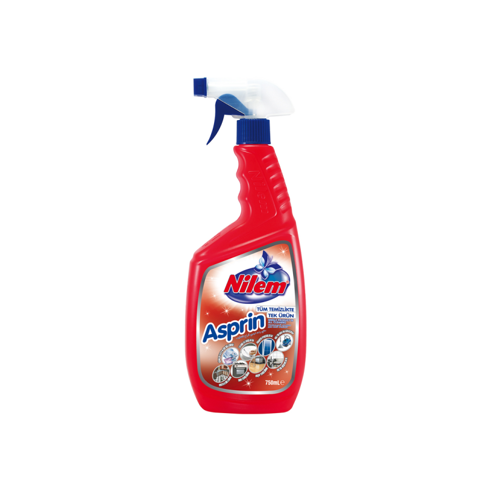 Nilem Asprin Çok Amaçlı Temizleyici Sprey 750 ML