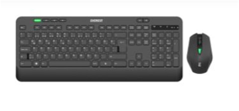 Everest KM-2620 Siyah Usb Sessiz Switch İnce Kablosuz Q Multimedia Klavye + Mouse Set