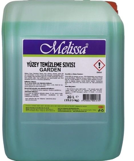 Melissa Yüzey Temizleyici Garden 20 LT