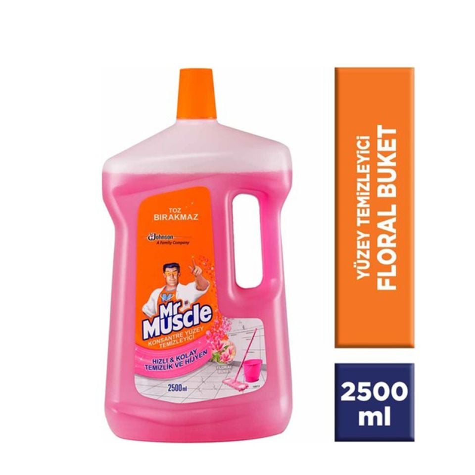 Mr Muscle Yüzey Temizleyici Floral Bucket 2500 ml